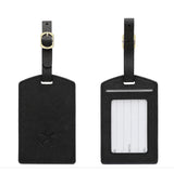 Fashionable new PU luggage tag, boarding pass for overseas travel, luggage tag, anti-loss name card, luggage tag