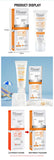 Facial Body Sunscreen Waterproof SPF 90+UV Sun Cream Sunblock Skin Protective Cream Anti Sun Facial Seaside Protection Cream