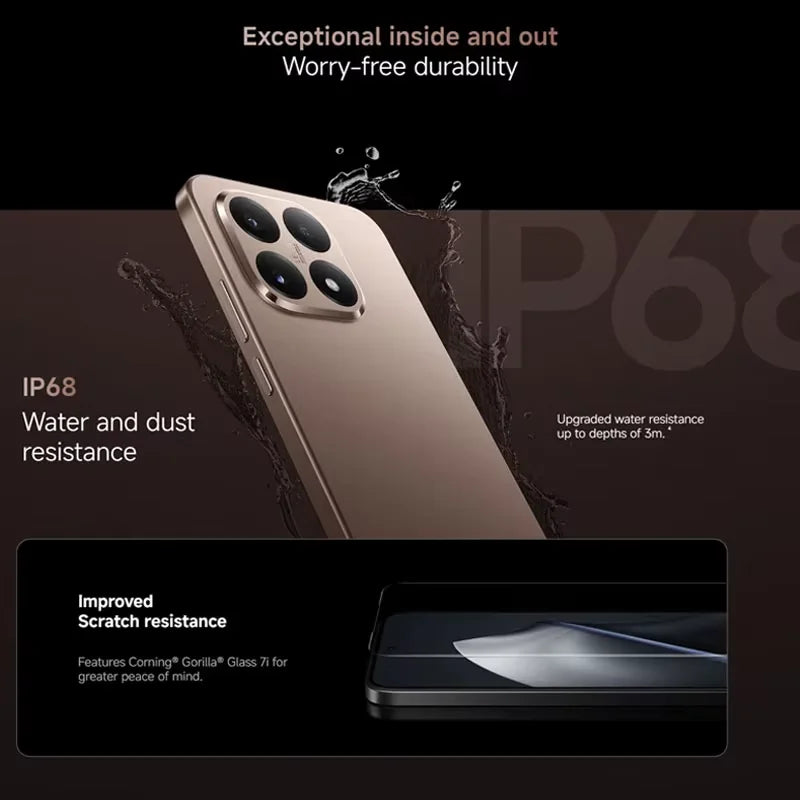 Global Version Xiaomi 15T MediaTek Dimensity 8400-Ultra Smartphone 6.83" 120Hz Display Leica Summilux Optical 50MP Triple Lens Xiaomi HyperOS 5500mAh (typ) Large Battery 67W HyperCharge Xiaomi Cellphone