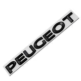 Metal Car Rear Trunk Badge Tail Letter Emblem Sticker for Peugeot 107 108 206 207 208 301 307 308 407 408 2008 5008 Exterior