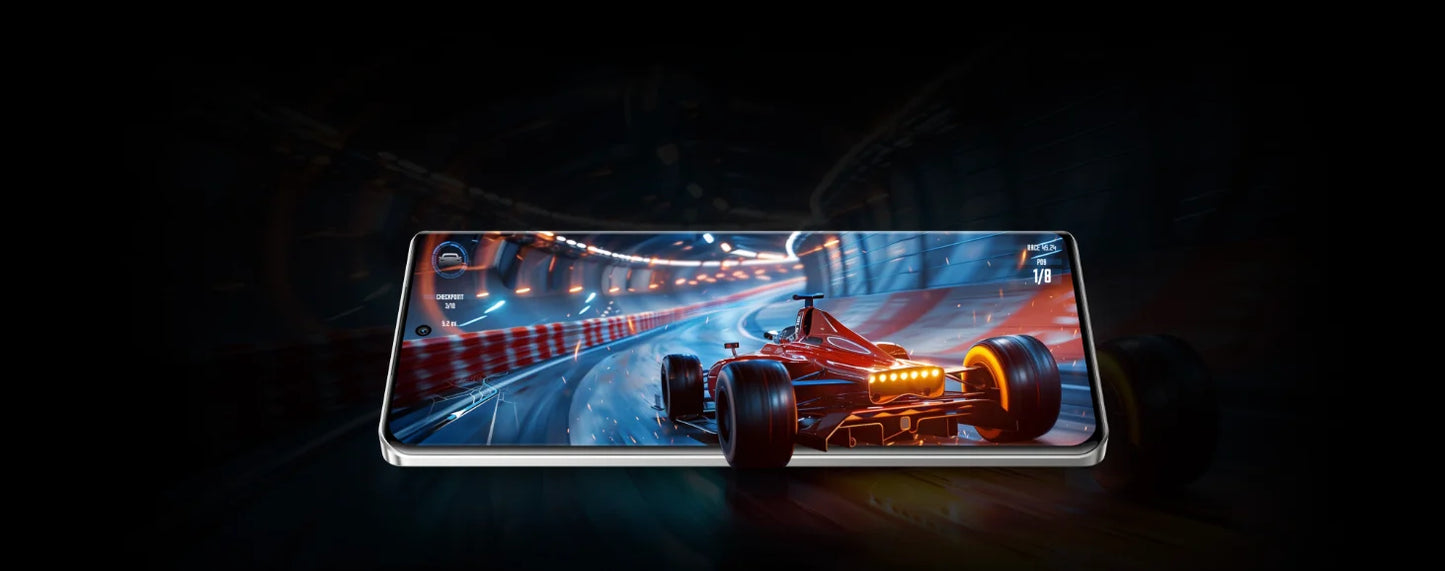 Global Version realme GT 6T 5G Smartphone 6000nit Hyper Display 120W SUPERVOOC Charge Snapdragon 7+ Gen 3 5500mAh Battery 50MP