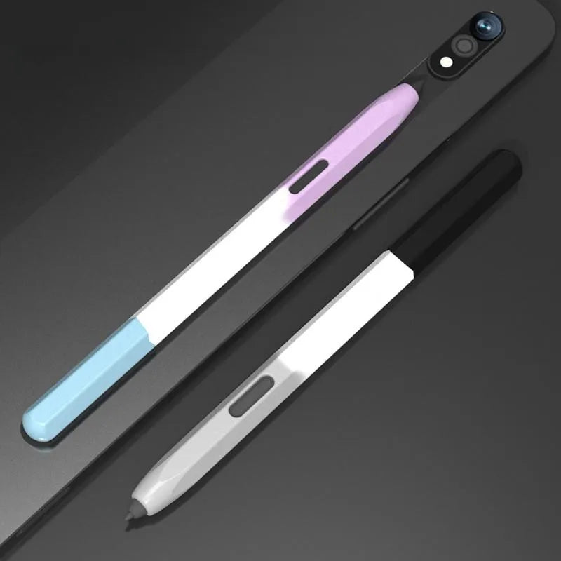 Pen Case for Samsung Galaxy Tab S10 Ultra S9 S8 S7 FE S6 Lite Tablet Stylus Protective Cover Soft Silicone Shockproof Non-slip