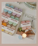 4pcs Handmade Tea Light Scented Candle Aromatherapy Soy Wax Candles Wedding Birthday Candle Party Home Decoration Photo Props