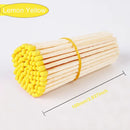 Varas de isqueiro sortidas para cozinha, 320pcs, 100mm, tubo sortido, ferramenta de segurança, camping, emergência, sortido