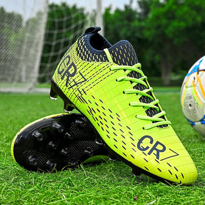 Botas de fútbol profesionales para hombre, zapatos de fútbol para adultos, botines de fútbol ultraligeros para entrenamiento al aire libre 2025