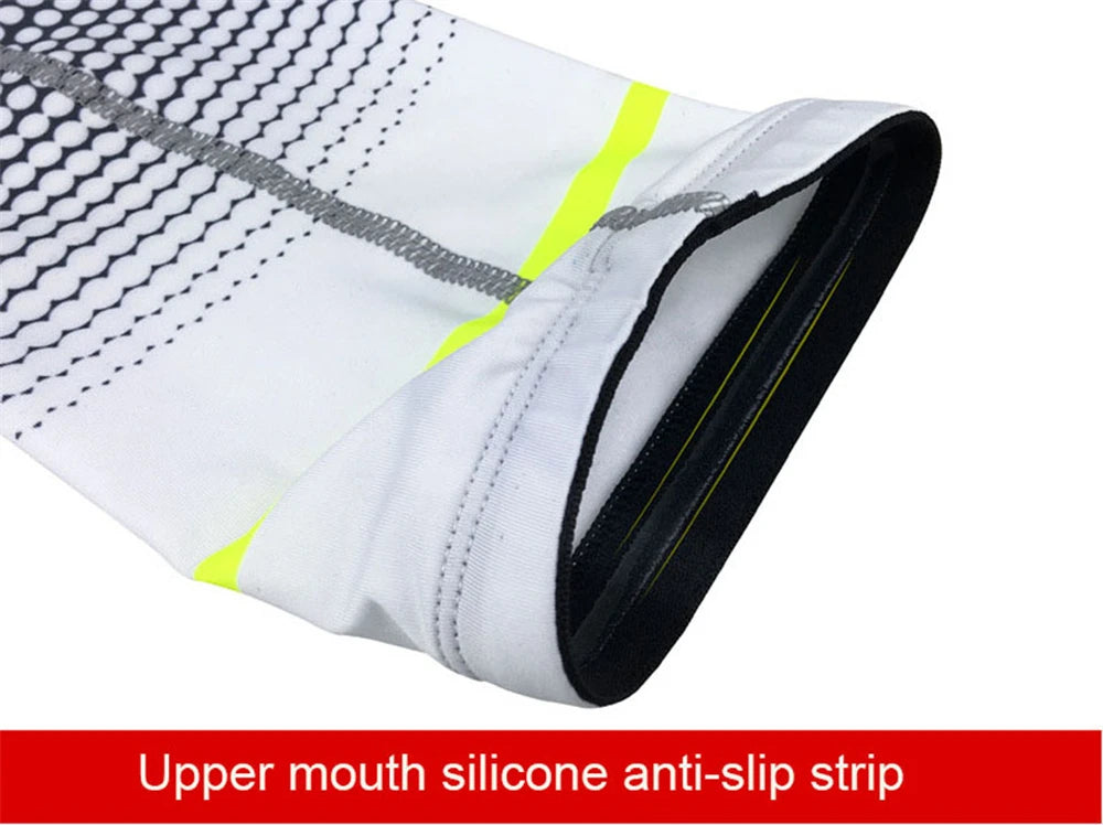 1 Pair Unisex Cycling Running Sports Sleeve Arm Cooling Sleeves UV Sun Protection Cuff Cover Protective Elastic Arm Sleeves New