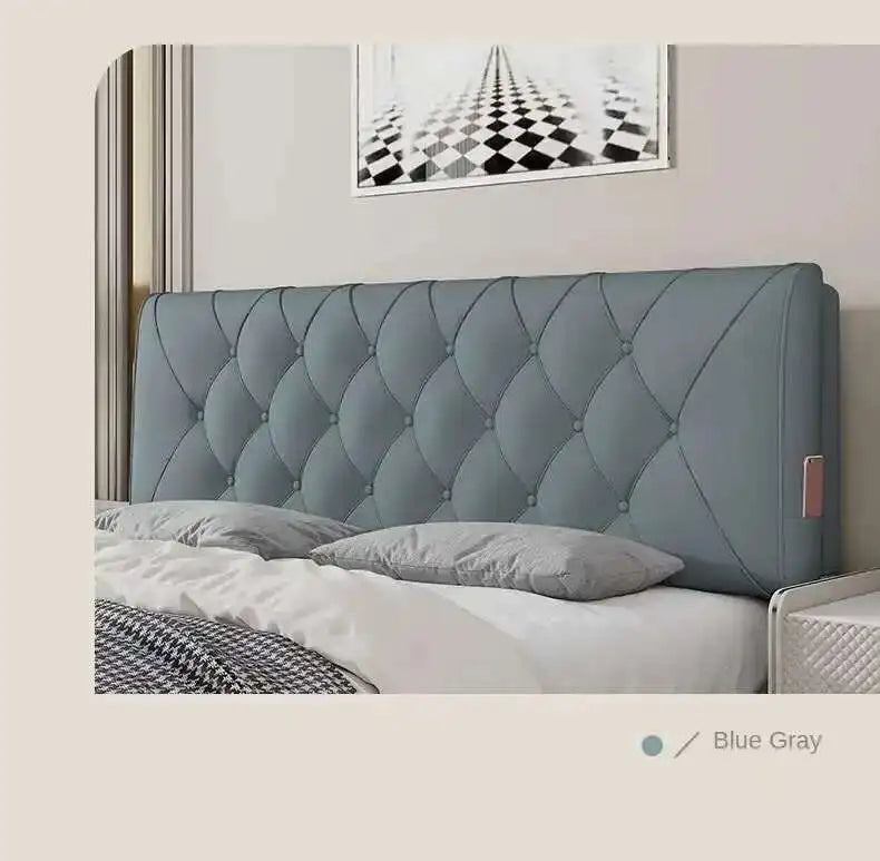Backrest Soft Bag Bed Headboards for Hotel Headboards American Flannel Cloth Skin-Friendly Light Luxury Household Bed Headboards