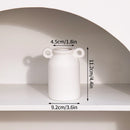 Ceramic Flower Vase Retro Table Decorative Vase Dried Flower Arrangement Pot Home Wedding Gifts Aesthetic Vase Desktop Ornament