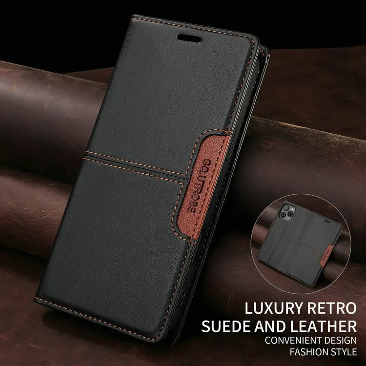 For Poco X7 X6 M7 Pro F7 X 7 5G 4G Leather Flip Case Anti-theft Wallet Card Funda Xiaomi Poco M6 M5s M3 X3 NFC X5 F 6 Book Cover