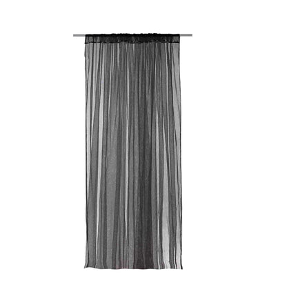 Outdoor Sheer Curtains for Patio Mosquito Netting Rod Pocket Garden Mesh Voile Drapes Mosquito Curtains for Porch Pergola