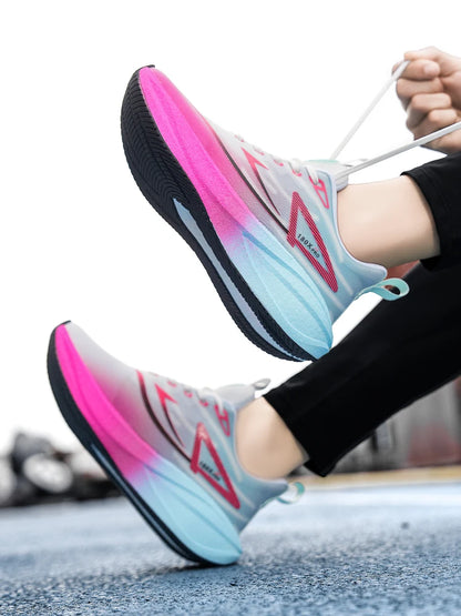 2025 new men's and women's running shoes breathable leisure sports shoes non-slip cushioning comfortable tennis shoes male 36-45