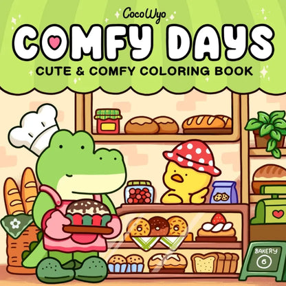 Coloring Book For Adults And Teens Halloween Theme Featuring Adorable Creepy Creatures In Cozy Moments For Relaxation Gift