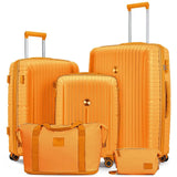 PP Hard Shell Lightweight Durable Luggage Sets, Travel Suitcase with Duffel Bag and Toiletry Bag, TSA Lock, Spinner Wheels