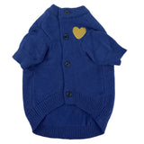Adorable suéter de punto para perros y gatos, ropa protectora cálida y de moda para otoño e invierno, abrigos y chaquetas para mascotas, marca de moda disponible.