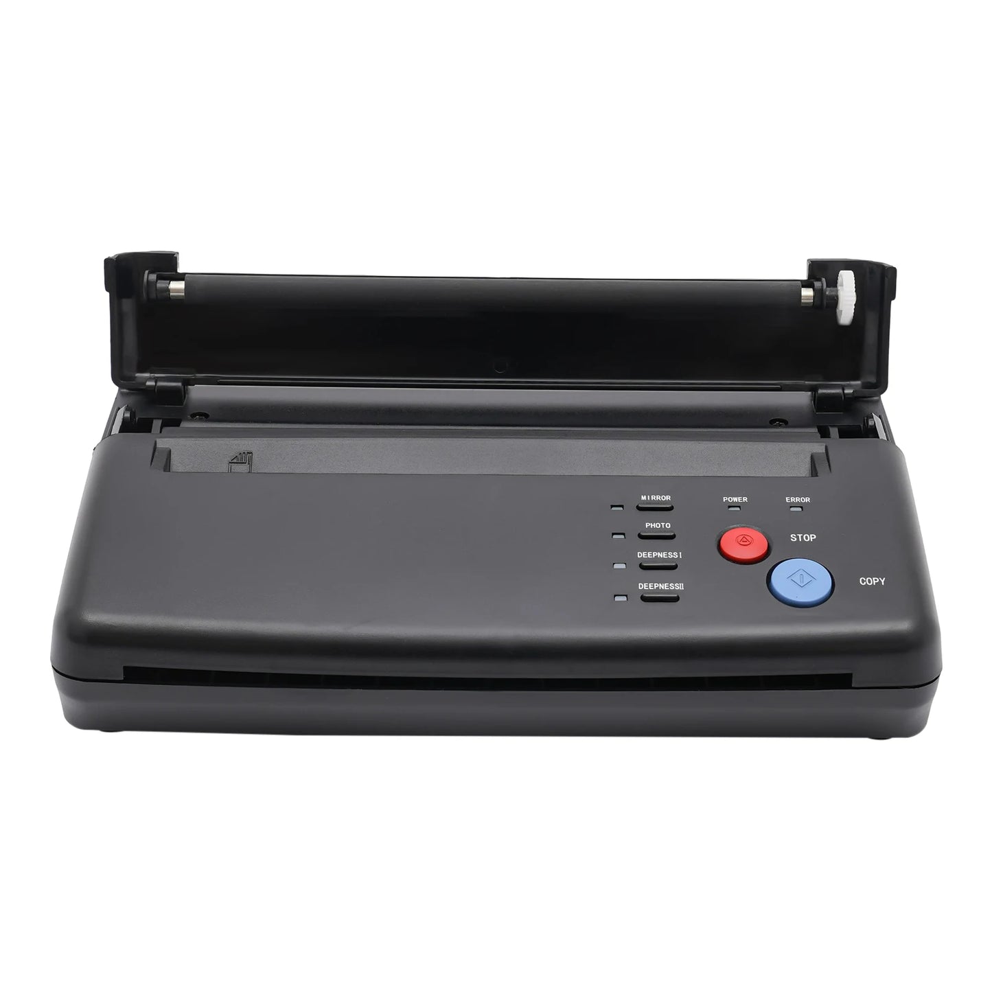 Impressora de copiadora de máquina de estêncil de transferência de tatuagem 220V, largura de digitalização eficaz: 21cm, A4, preto