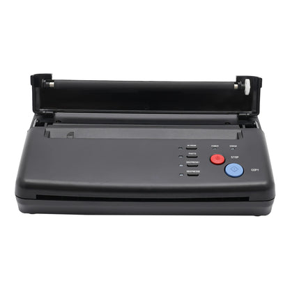 Impressora de copiadora de máquina de estêncil de transferência de tatuagem 220V, largura de digitalização eficaz: 21cm, A4, preto