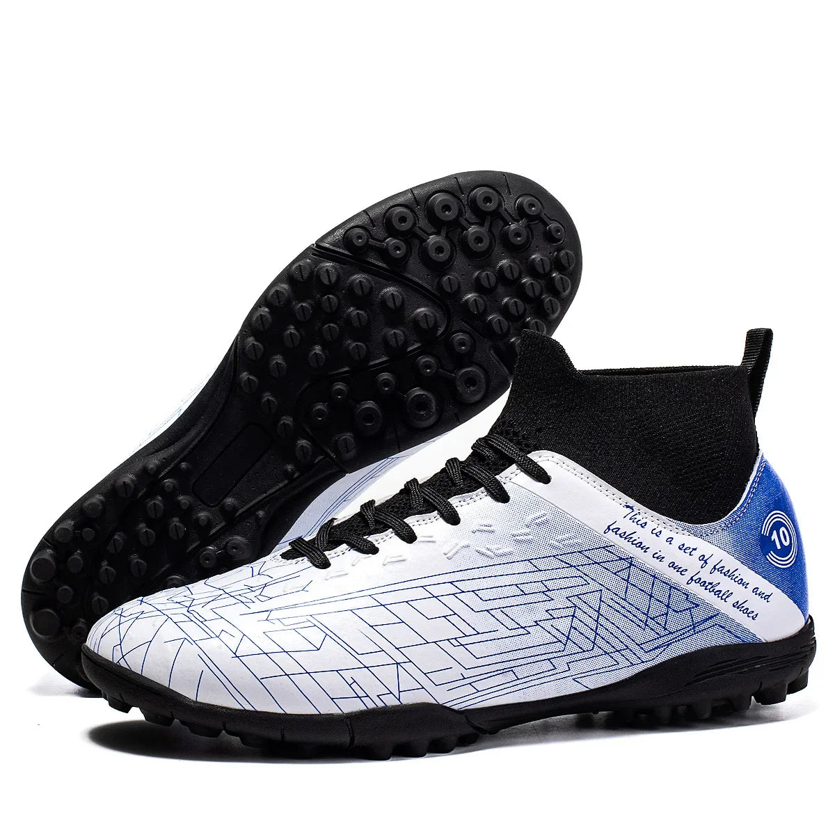 Botas de fútbol de alta calidad para hombre, originales, profesionales, para entrenamiento en interiores, ultraligeras y rápidas.