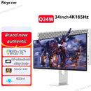 Kuycon Q34W 34-inch 4k165hz monitor e-sports gaming ultra-clear laptop desktop external mirror screen new original