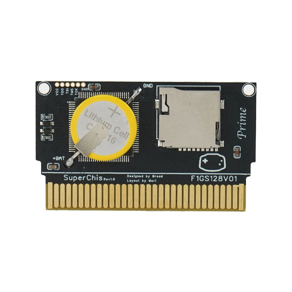 Chiscart SuperChis Prime Game Reader Cart for Nintendo GBA/NDS/GBA SP/GB Player SDRAM Powered by SuperFW NOR Flash