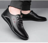 2024 New Casual Shoes for Men Fashion Lightweight Men Walking Shoes Comfortable Slip-on Loafers Outdoor All-Match Men Flat Shoes