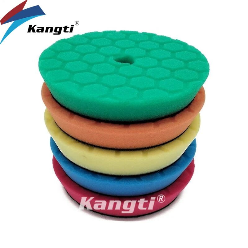 5 (125mm)/6 (150mm) Inch Car Waxing Buffing Pad Germany Foam Polishing Disc Auto Care Repair Tools Wax Pads for Car Detailing