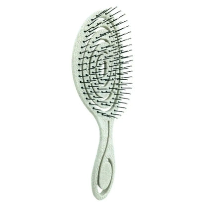 Peine de masaje elástico, peine para cabello enredado, cepillo desenredante, cepillos para cabello rizado húmedo, peine de barbero, herramientas de peluquería