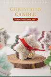 New Christmas Snowflake Aromatherapy Candle Hand-Made Romantic Atmosphere Creative Home Desktop Decorations With Gifts Ornaments