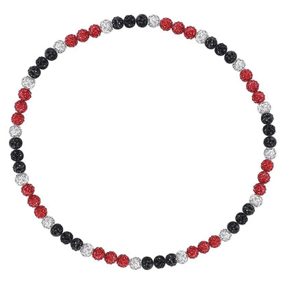 Colar de beisebol para homens bling colar de beisebol strass bola frisado colar jogadores de beisebol amantes inspirados jóias