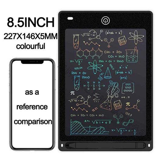 LCD Drawing Tablet for Kids, Writing Board, Painting Tools, Electronics, Educational Children's Toy, Gift for Boy, 4.4 inch, 8.5 inch