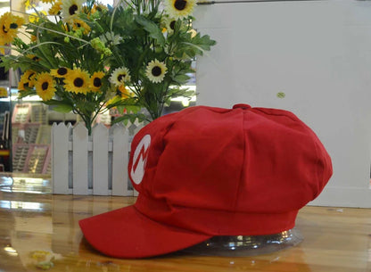 Game Super Mario Bros Luigi Plumber Cosplay Demo Hat Waluigi Wario Odyssey Cartoon Sunhat Halloween Party Hat Accessories Props
