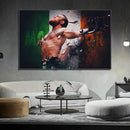 Motivational Conor McGregor Boxing Canvas Print  Professional Boxer Poster Wall Art for Gym Home  Office Decor