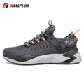 Baasploa Men Casual Sneakers New Mesh Breathable Sport Shoes For Men Lightweight Comfort Running Shoes Non-Slip Outdoor Male