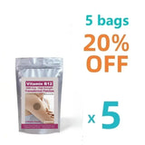 Vitamin B12-5000mcg (High Strength) Plus Additional Vitamins - Transdermal Patches. Patches Made in USA. 8 Weeks Supply.