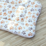 12 Color Dog Bed Mat Portable Pet Sleeping Bed Plush Blanket Washable Cat Bed Sofa Home Travel Comfort Warm Soft Flannel Blanket