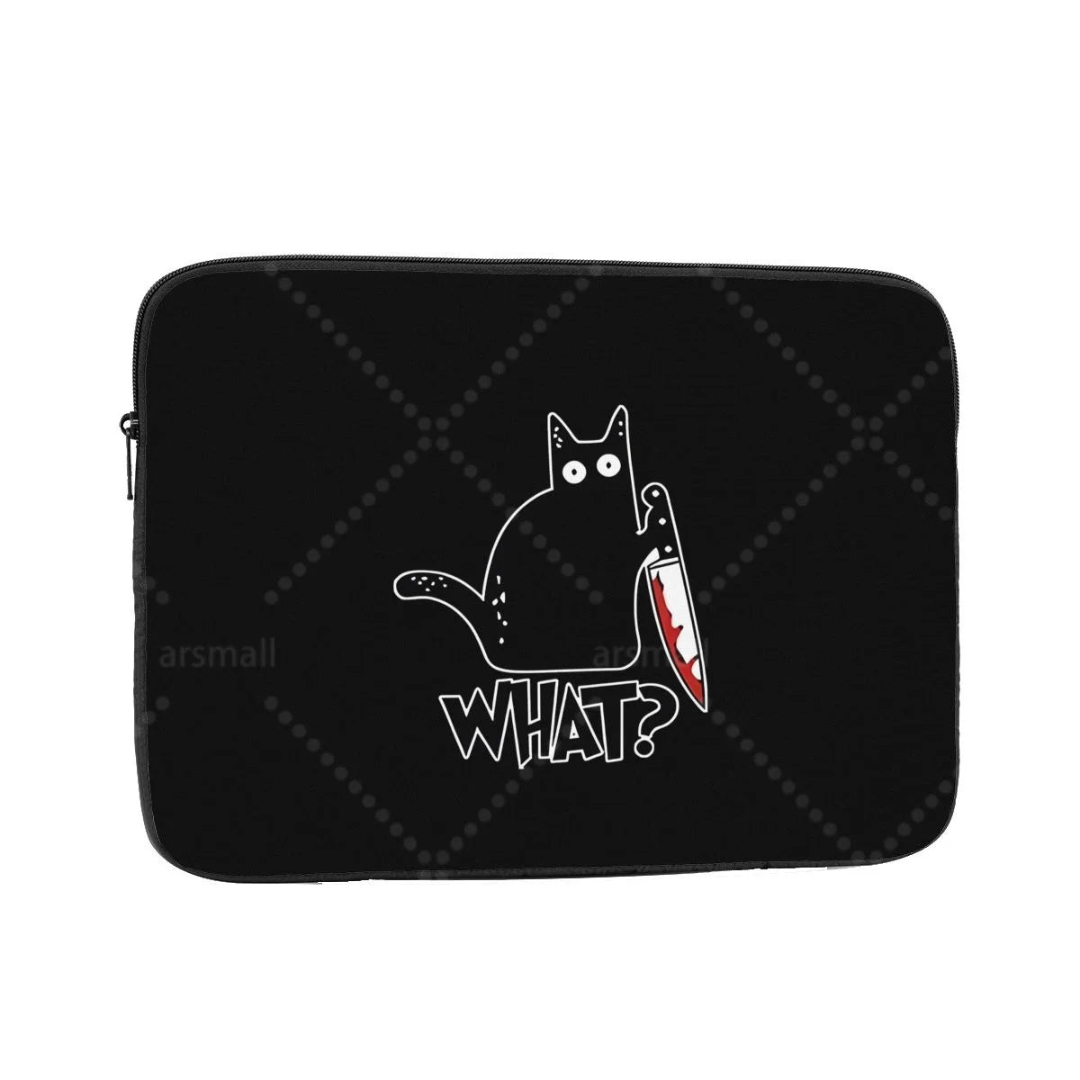 Black Cat Laptop Bag Tablet Notebook Case For Hp Dell Lenovo Computer For Macbook Air Pro Retina 10-17 Sleeve