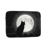 Black Cat Laptop Bag Tablet Notebook Case For Hp Dell Lenovo Computer For Macbook Air Pro Retina 10-17 Sleeve