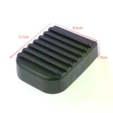 1/2Pcs Motorcycle Footrest Pad Soft For Scooter Support Rod Anti-slip Rubber Pads Motorcycle Base Bracket Extension Foot