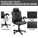 Allinlife gaming chair 130 kg load capacity ergonomic gaming chair, gamer chair adjustable height armrests, height adjustable range 100 - 110cm