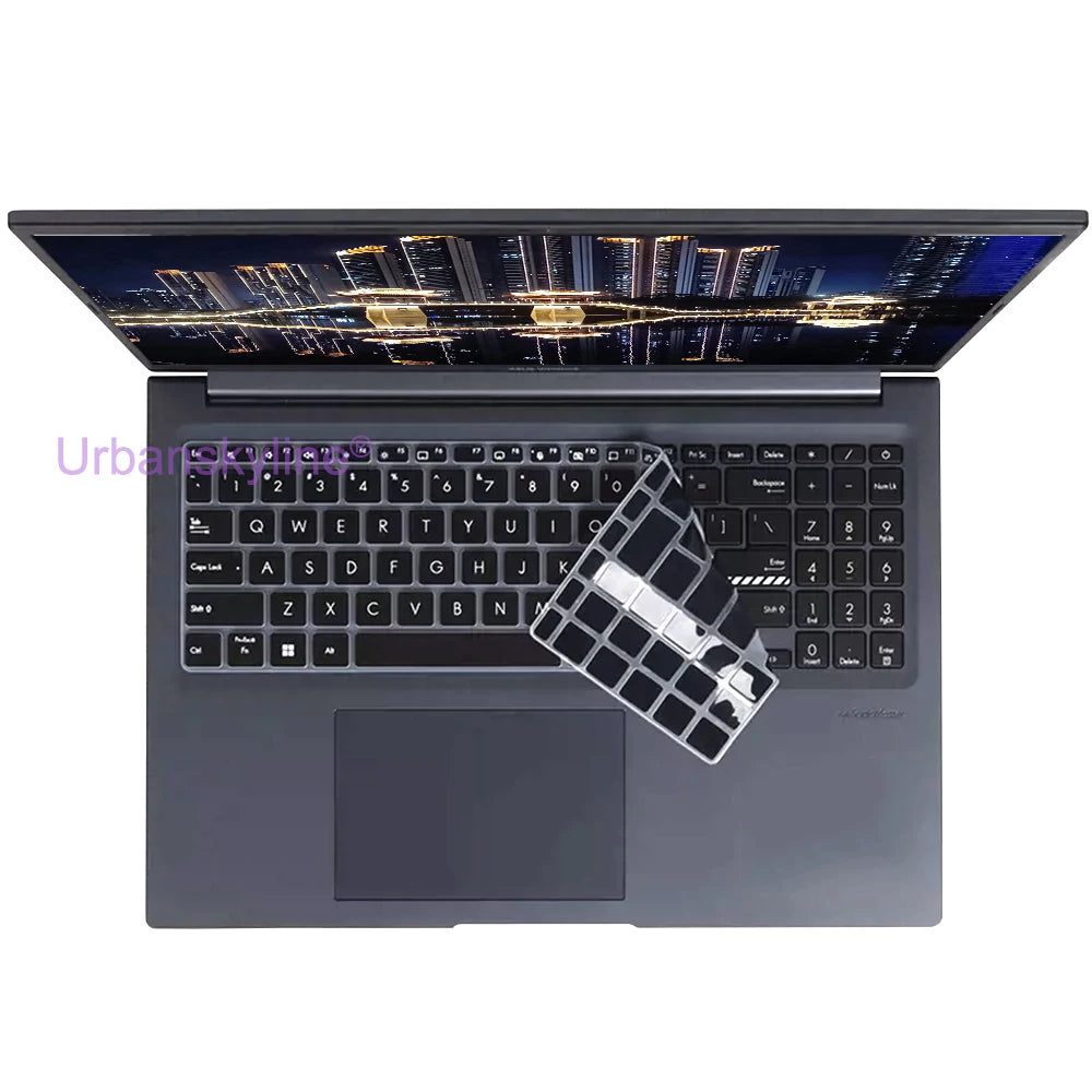 Keyboard Cover for ASUS Vivobook Pro 15 15X OLED GO S S15 N6506 S5507 S5506 M5506 X1505 M1505 K3504 Silicone Protector Skin Case