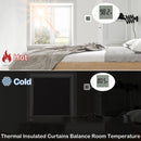 100% Blackout Curtain with Suction Cup UV Blocking Window Drapes Blinds Full Shades Panel DIY Portable Film Sunshade Cover