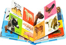 Montessori First 100 English Words Learning Cardboard Book Animals Colors Numbers Language Physical Picture Teaching Aids