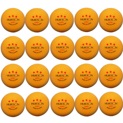 Huieson 50/100 PCS High Quality Ping Pong Balls International Standard Table Tennis Balls  For Competition And Training