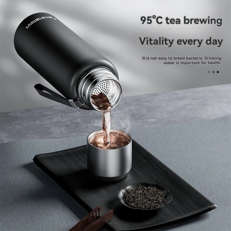 1.5L Thermos Bottle Insulated Water Bottle Hot water bottles stainless steel tea coffee cup Vacuum Flask mug thermal containers