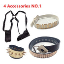 Harley Costumes Cosplay Suicide Harleen Quinzel Kids Girls Quinn Squad T Shirt Joker Jacket Halloween Costume