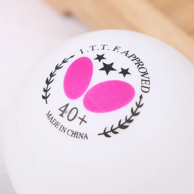 3 pelotas profesionales de tenis de mesa (más de 40 unidades) para entrenamiento de golpes de tenis de mesa, juegos de interior y ping pong de repuesto.
