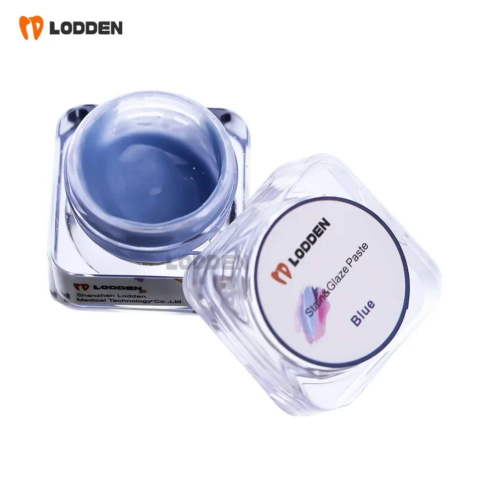 Dental Glaze Paste Diluent Liquid Refreshing Liquid Stain and Glazing Paste Kits for Zirconia Dental Lab Cad Cam Material Lodden
