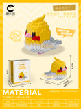 Parrot Micro Building Blocks Bird Cockatiel Budgerigar DIY Assembled Pigeon Macaw 3D Model Mini Brick Figures Toys For Kids