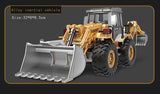 Juguetes para niños, tractor de aleación, excavadora, buldózer, grúa en miniatura, camión, modelo de vehículo agrícola de ingeniería fundido a presión, regalos para niños
