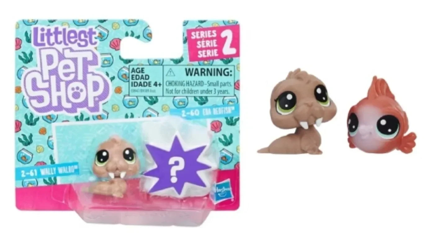 New Surprise Doll LIttlest Pet Shop Small Q Pet Shop Small Animal Toy Doll Childrens Gift Decoration Doll Cute Pet Girl Gift