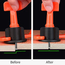 51-204Pcs Floor Tile Leveling System Clips Spacers Porcelain Ceramic Leveler Kit For Tile Laying Wall Fixing Construction Tools